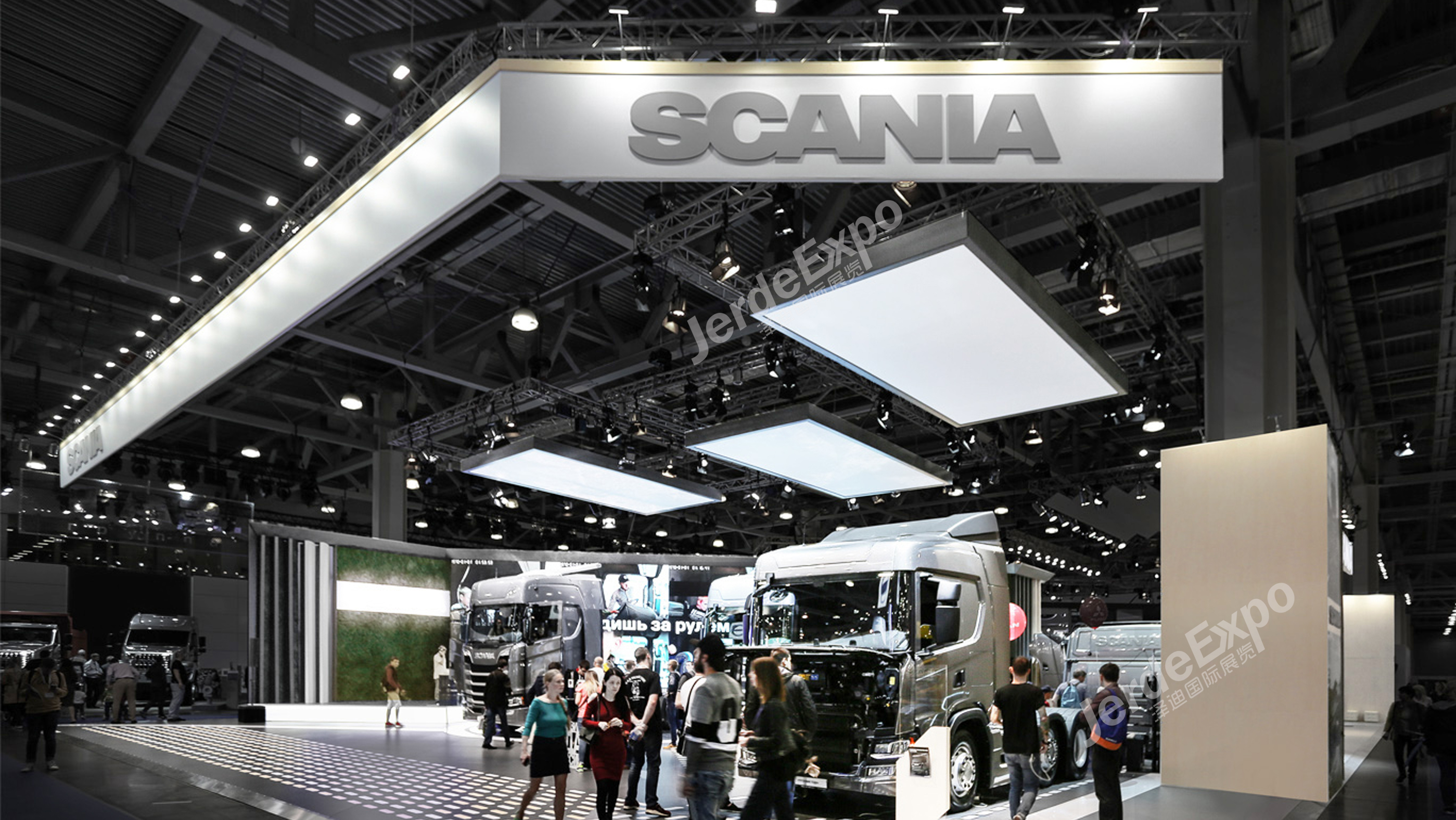 展臺雙重疊造型設計 展臺雙重疊造型設計