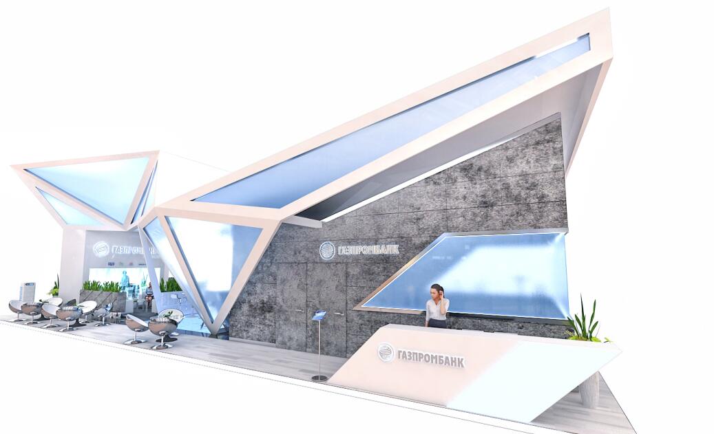 展臺楣板造型設計 展臺楣板造型設計