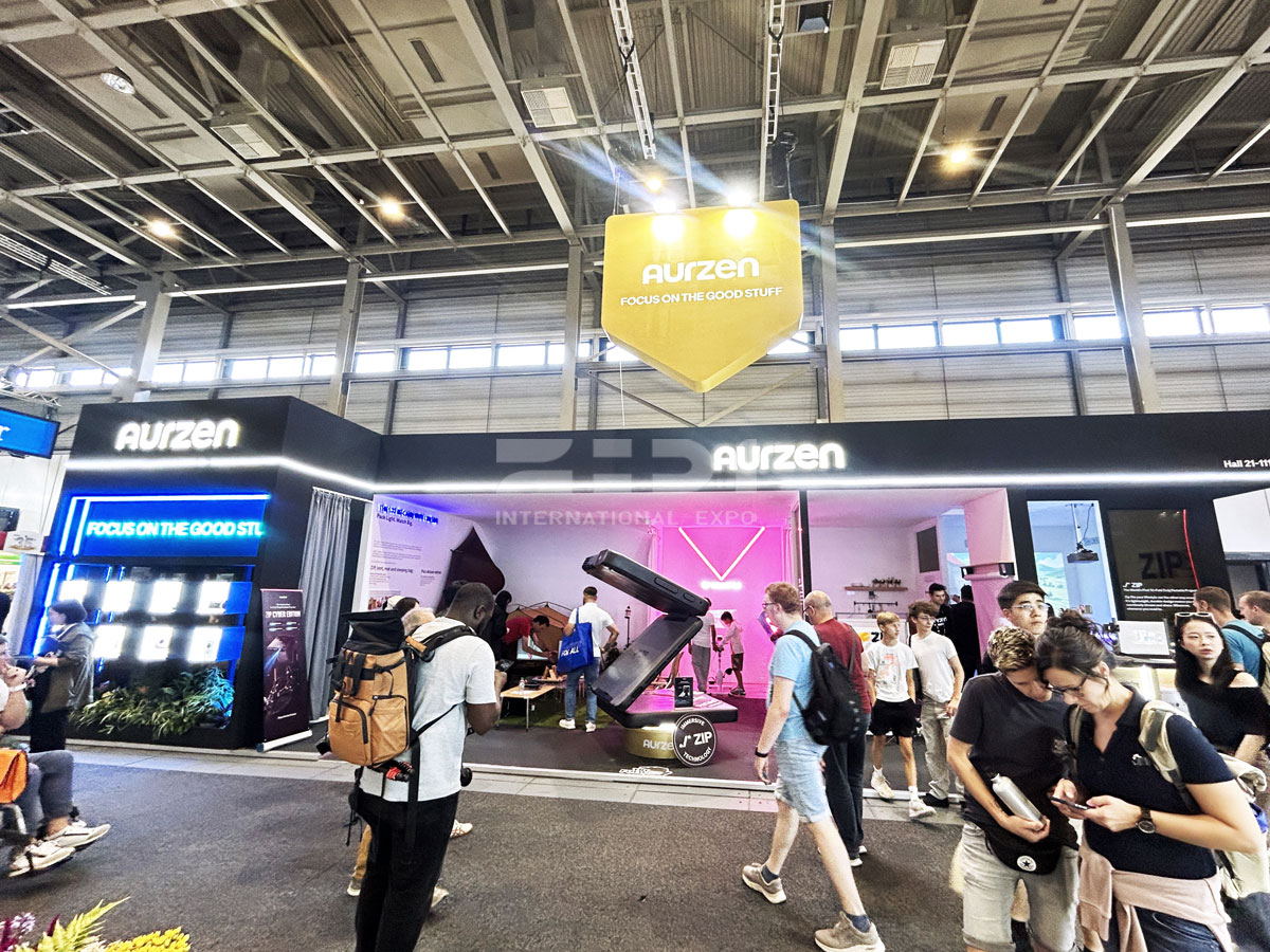 德國(guó)柏林電子展位布置